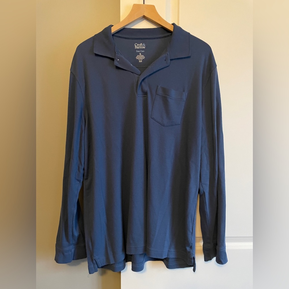 Croft & Barrow men’s XL knitted long sleeve pre